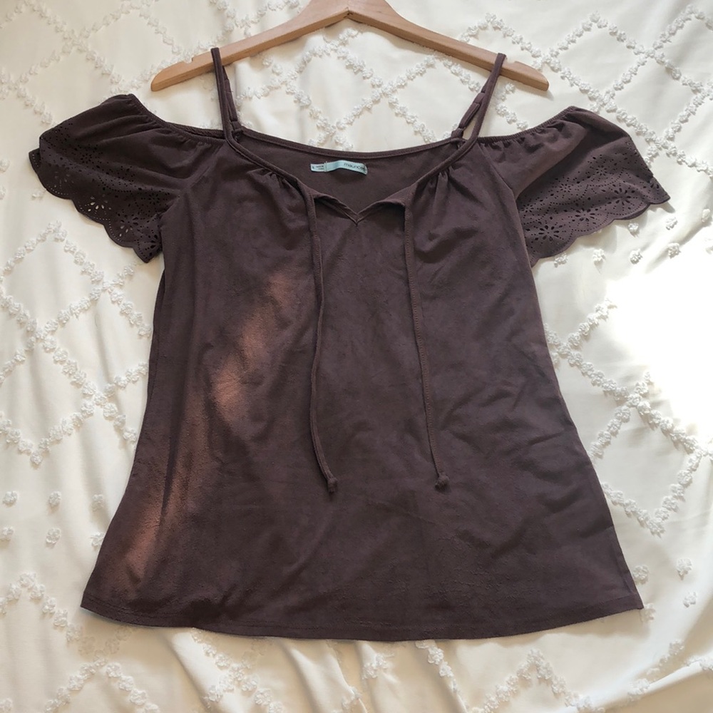 Womens Maurice’s cold shoulder tank top